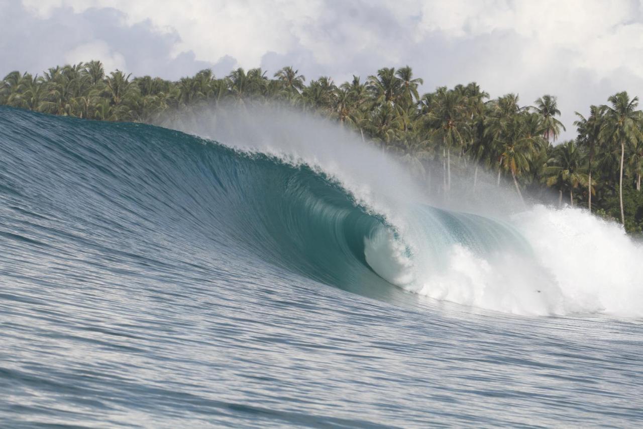 Oseda Nias Surf House Hotel Hilibotodane Exterior foto